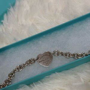 Tiffany & Co. Silver Heart Bracelet